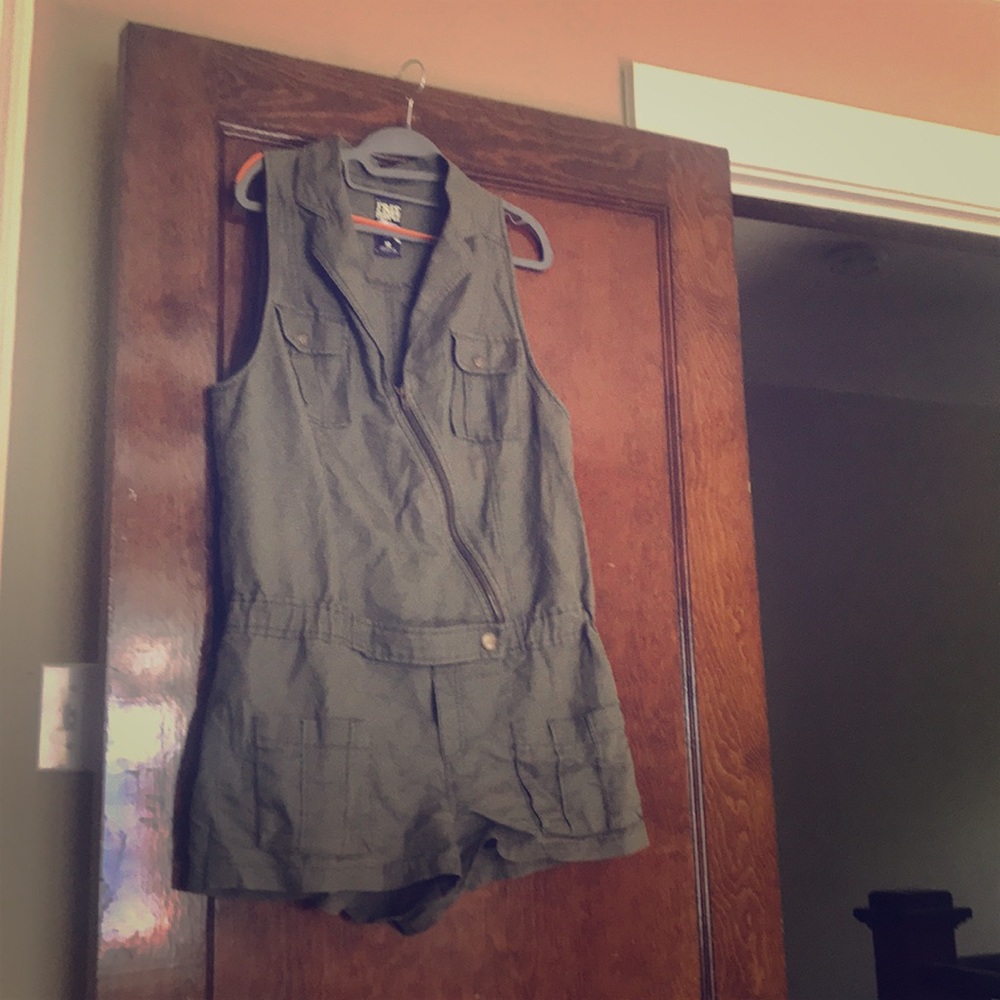 Free People Cargo Romper